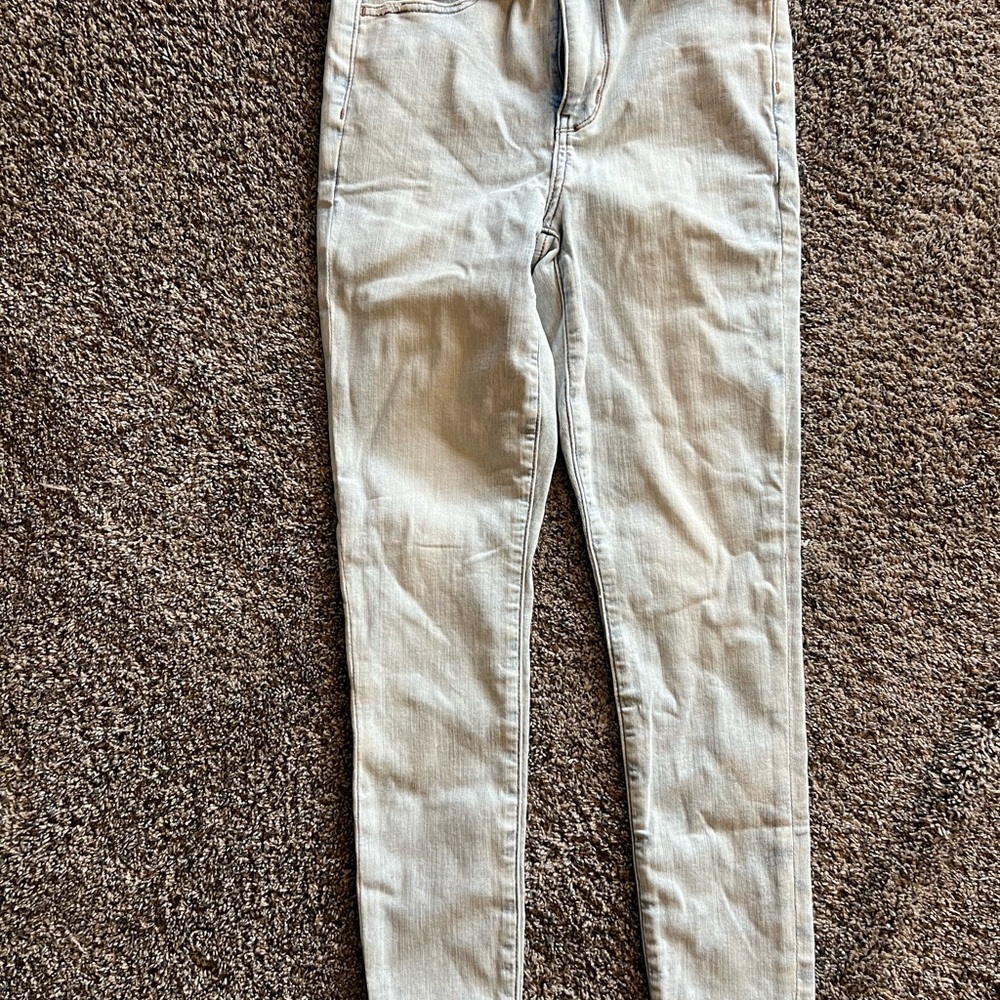 American Eagle Outfitters Light Blue Denim Shorts